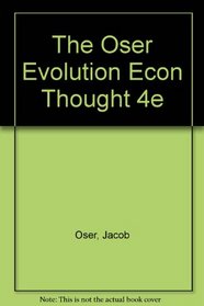 The Evolution of Economic Thought