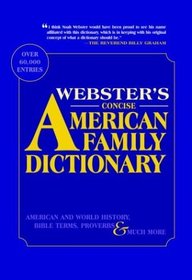 Webster's Concise American Family Dictionary