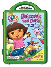 Discover with Dora Books & Magnetic Playset (Dora the Explorer)