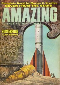 Amazing Stories March 1960 with MZB's Seven From the Stars (Volume 34, No. 3)