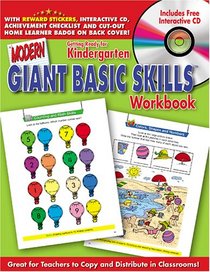 Getting Ready for Kindergarten (Giant Basic Skills Workbooks with CD ROM)