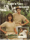 Light 'n Lacy Sweaters (Book 1030)