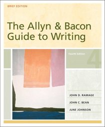 Allyn & Bacon Guide to Writing: Brief Edition Value Package (includes MyCompLab NEW Student Access  )