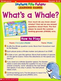 What's a Whale? (Instant File-Folder Games, Grades K-2)