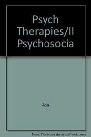 Psychosocial Therapies