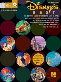 Disney's Best for Male Singers (Hal Leonard Pro Vocal)