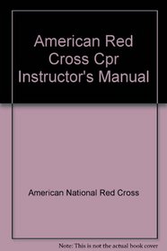 American Red Cross Cpr Instructor's Manual