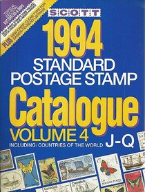 Scott 94 Stamp Catalog: Countries of the World J-Q