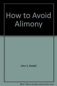 How to Avoid Alimony