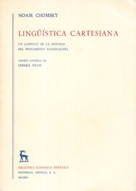 Linguistica Cartesiana/cartesiana Linguistics