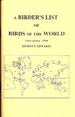 Birders List of Birds of the World