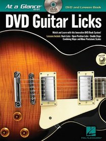 Guitar Licks: At a Glance Series BK/DVD