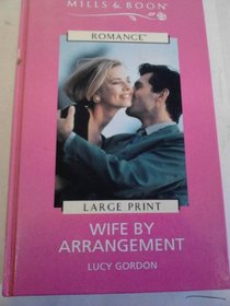Wife by Arrangement (Large Print)