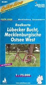 Lubecker Bucht/Mecklenburgische Ostsee West Cycle Map GPS: BIKEK.DE.MV1