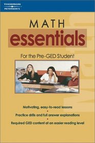 Math Essentials for the Pre-Ged Student (Essentials for the Pre-GED Student)