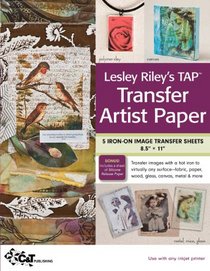Lesley Riley's TAP Transfer Artist Paper 5-Sheet Pack: 5 Iron-on Image Transfer Sheets  8.5 x 11