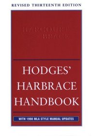 Hodges' Harbrace Handbook: With 1998 Mla Style Manual Updates