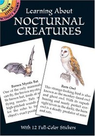 Learning About Nocturnal Creatures (Dover Little Activity Books)