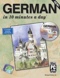 GERMAN in 10 minutes a day with CD-ROM