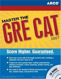Master the GRE, 2007/e w/CD-ROM (Master the Gre)