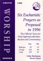 Six Eucharistic Prayers as Proposed in 1996 (Worship)