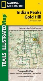 Trails Illustrated - Colorado-Indian Peaks/Gold Hill