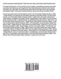 Coronation Street: 276 Most Asked Questions on Coronation Street - What You Need to Know (Success Secrets)