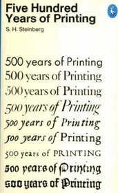 Five Hundred Years of Printing, Third Edition, Revised