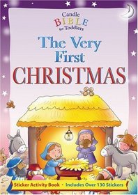 Very First Christmas, The: Sticker Activity Book (Candle Bible for Toddlers)