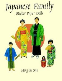 Japanese Family Sticker Paper Dolls (Sticker Paper Dolls)