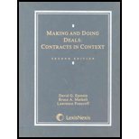Making and Doing Deals: Contract and Related Law