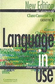 Language in Use Pre-Intermediate New Edition Class cassette set (Language in Use)