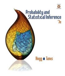 Probability and Statistical Inference (7th Edition)