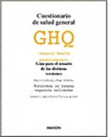 Cuestionario de salud general GHQ : (General Health Questionnaire) (Spanish Edition)