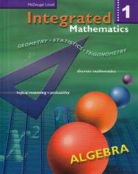 McDougal Littell Integrated Mathematics 1 Overhead Visuals. (Box Set)
