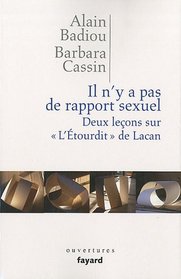 Il n'y a pas de rapport sexuel (French Edition)