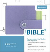 TNIV Bible: Thinline Squared Lavendar/Melon