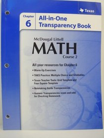 Course 2 Chapter All in One Transparency Book