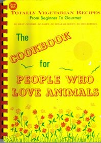 The cookbook for people who love animals