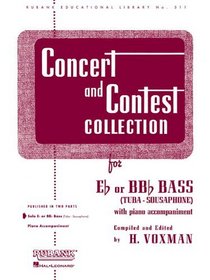 Concert and Contest Collection: Eb or BBb Bass (Tuba) - Solo Part (Rubank Educational Library)