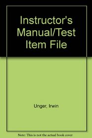 Instructor's Manual/Test Item File