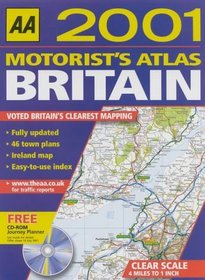 Motorist's Atlas Britain 2001 (AA Atlases)