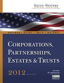 South-Western Federal Taxation 2012: Corporations, Partnerships, Estates and Trusts, Professional Version (with H&R Block @ Home(TM) Tax Preparation Software CD-ROM)