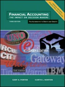 Financial Accounting: The Impact on Decision Makers, An Alternative to Debits and Credits