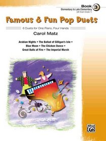 Famous & Fun Pop Duets (Elementary To Late Elementary)