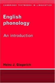 English Phonology : An Introduction (Cambridge Textbooks in Linguistics)