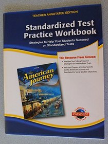 Glencoe The American Journey Standardized Test Practice Workbook. (Paperback)