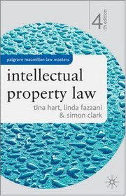 Intellectual Property Law (Palgrave Macmillan Law Masters)