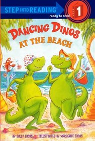 Dancing Dinos At The Beach (Turtleback School & Library Binding Edition) (Step Into Reading, Ready to Read Step 1)