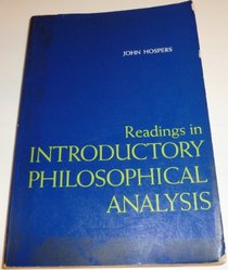 Readings in Introductory Philosophical Analysis